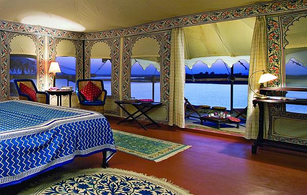 Chhatra Sagar - Tent interior smaller