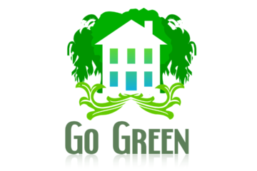 'Go Green' artwork - Pure & Eco India