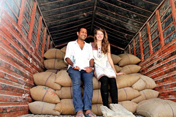 Amit Saraogi and Clementine Chambon, founders, Oorja Development Solutions