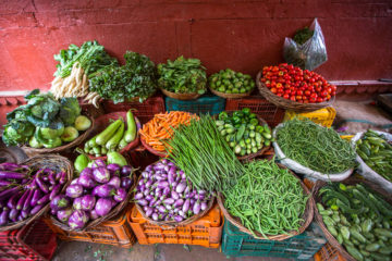 organic vegetable market