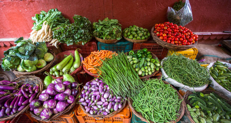 organic vegetable market