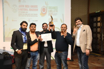 Nature Pearls Pvt Ltd won the ‘Best Company – Organic Exports (Food)’ award at Jaivik India Awards 2018