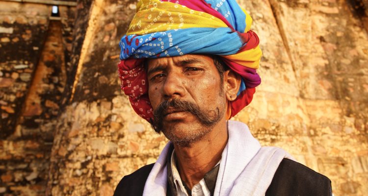 Rajasthani organic farmer