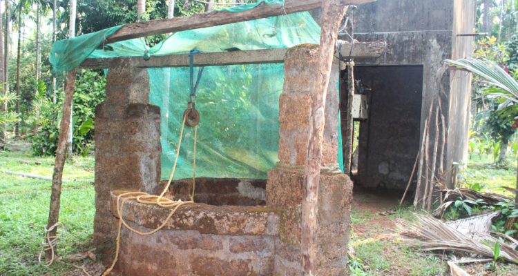 Well at Dudhsagar Plantation organic farmstay Goa. Photo © Pure & Eco ...