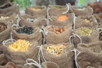 Organic pulses from India. ©Pure & Eco India