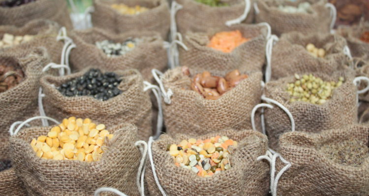 Organic pulses from India. ©Pure & Eco India