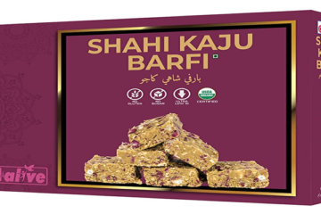 D-Alive shahi kaju barfi-sugar free- Pure & Eco India--