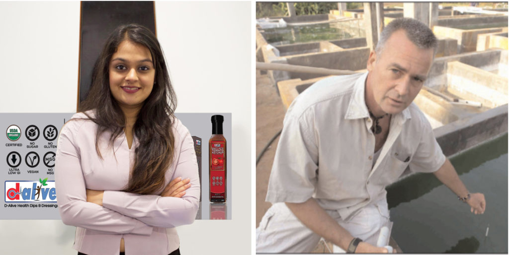 Sarrah Kapasi, CEO, D-Alive & Hendrik van Poederooijen, Founder, Aurospiral - Pure & Eco India