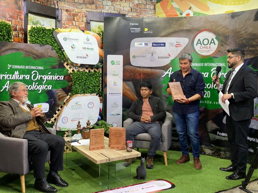 A snippet from the 3rd International Organic Agriculture Seminar (2020), Chile