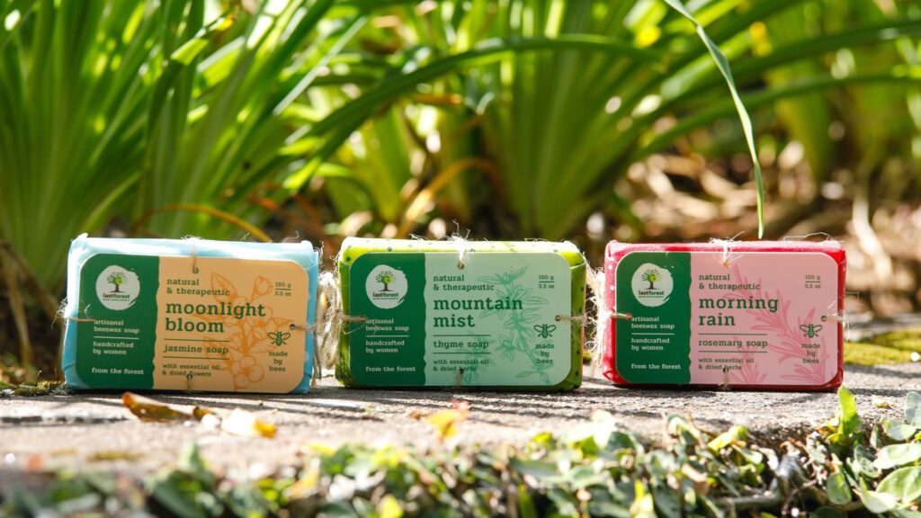 Beeswax soaps by Last Forest