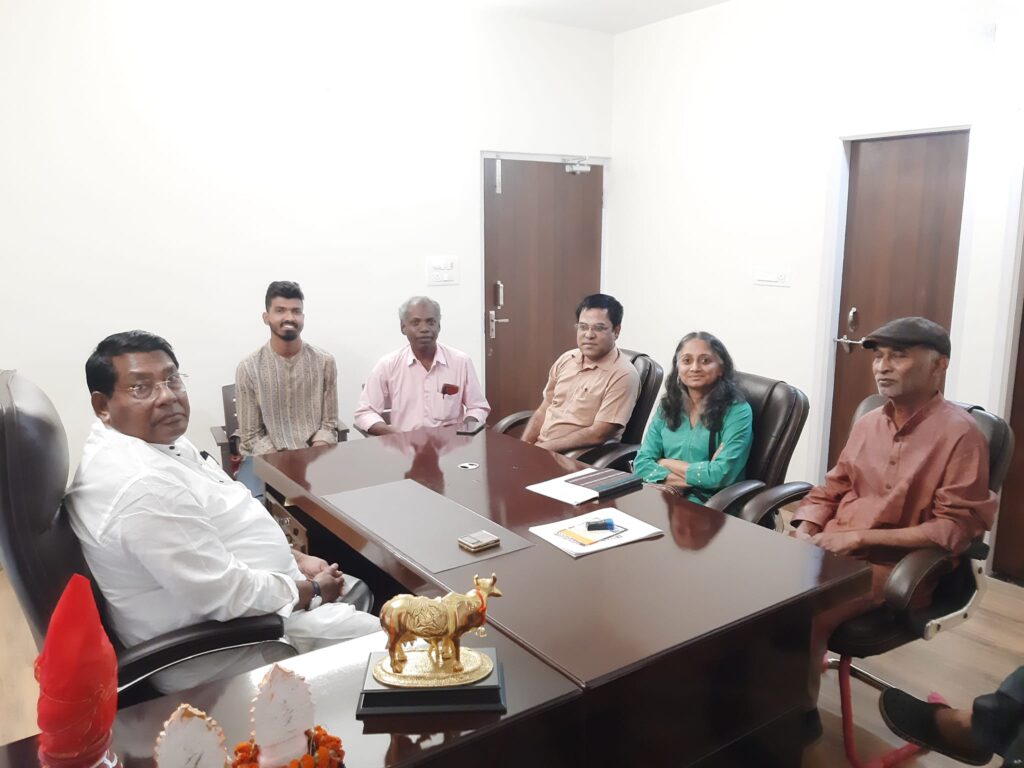 Rice fortification in Jharkhand-Fact-finding team with Cabinet Minister Dr Rameshwar Oraon -Pure & Eco India