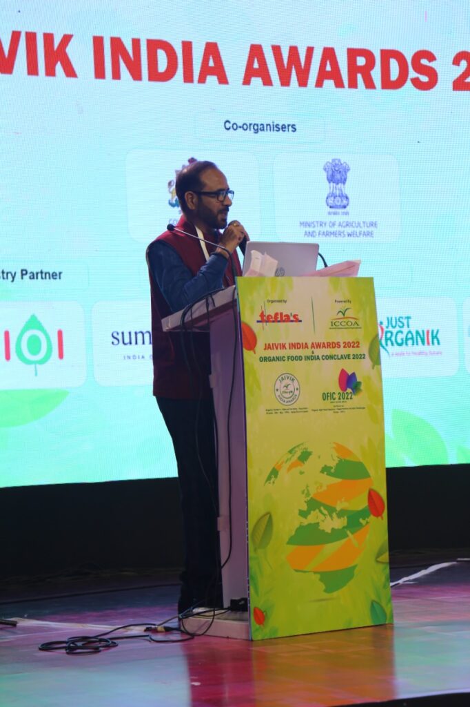 Manoj Menon, Executive Director and CEO, International Competition Center for Organic Agriculture (ICCOA)-Pure & Eco India