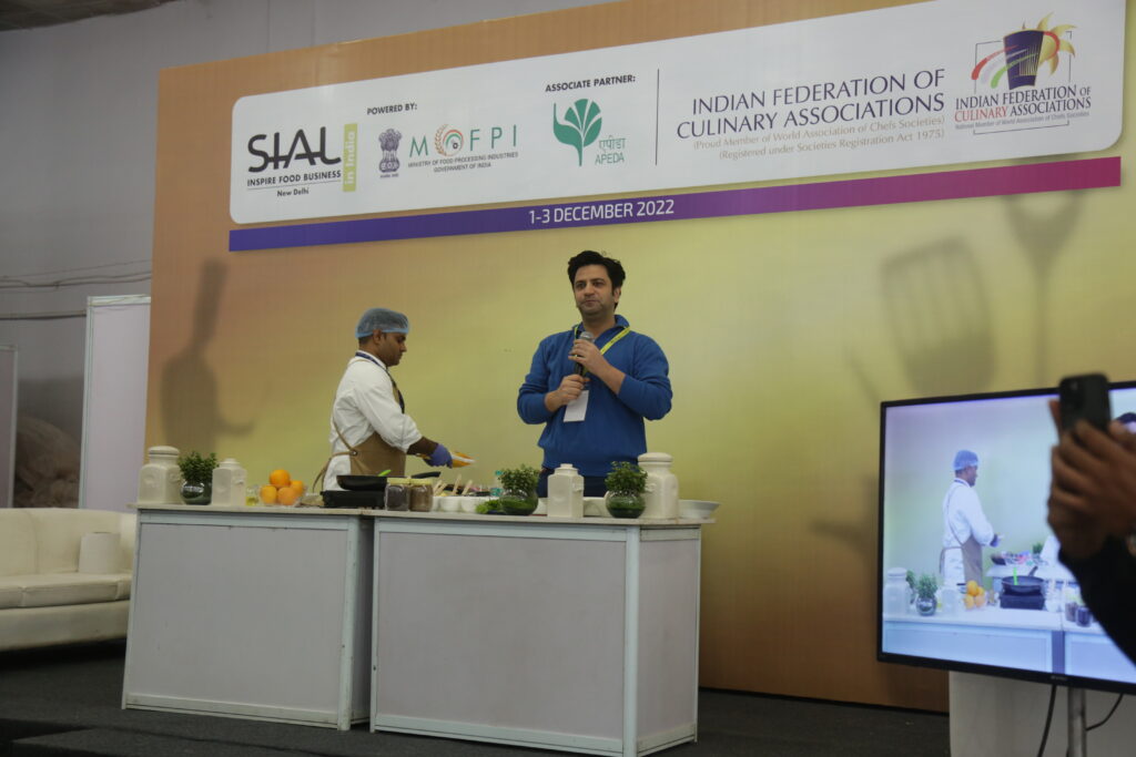 Live Cooking-SIAL India-Pure & Eco India
